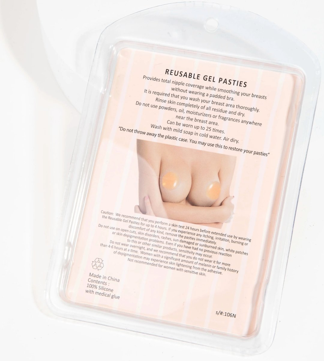 Reusable Gel Pasties - Madmoizelle Closet