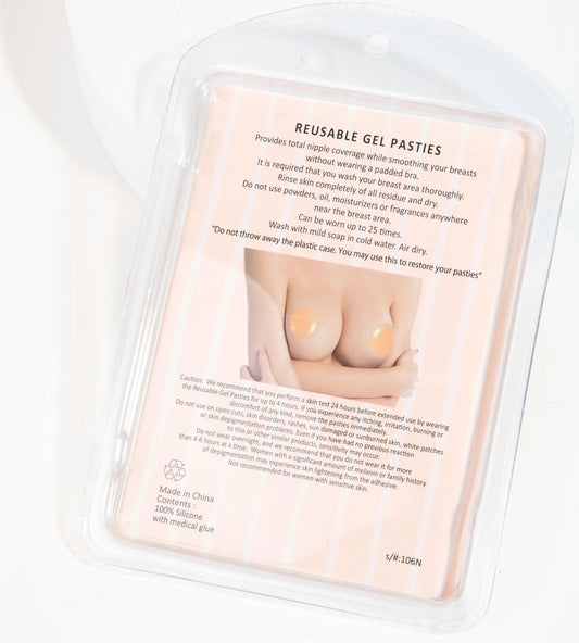 Reusable Gel Pasties - Madmoizelle Closet