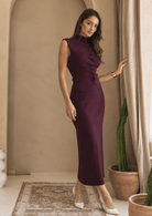 Alexandra Pleated Front Top & Skirt Set - Madmoizelle Closet