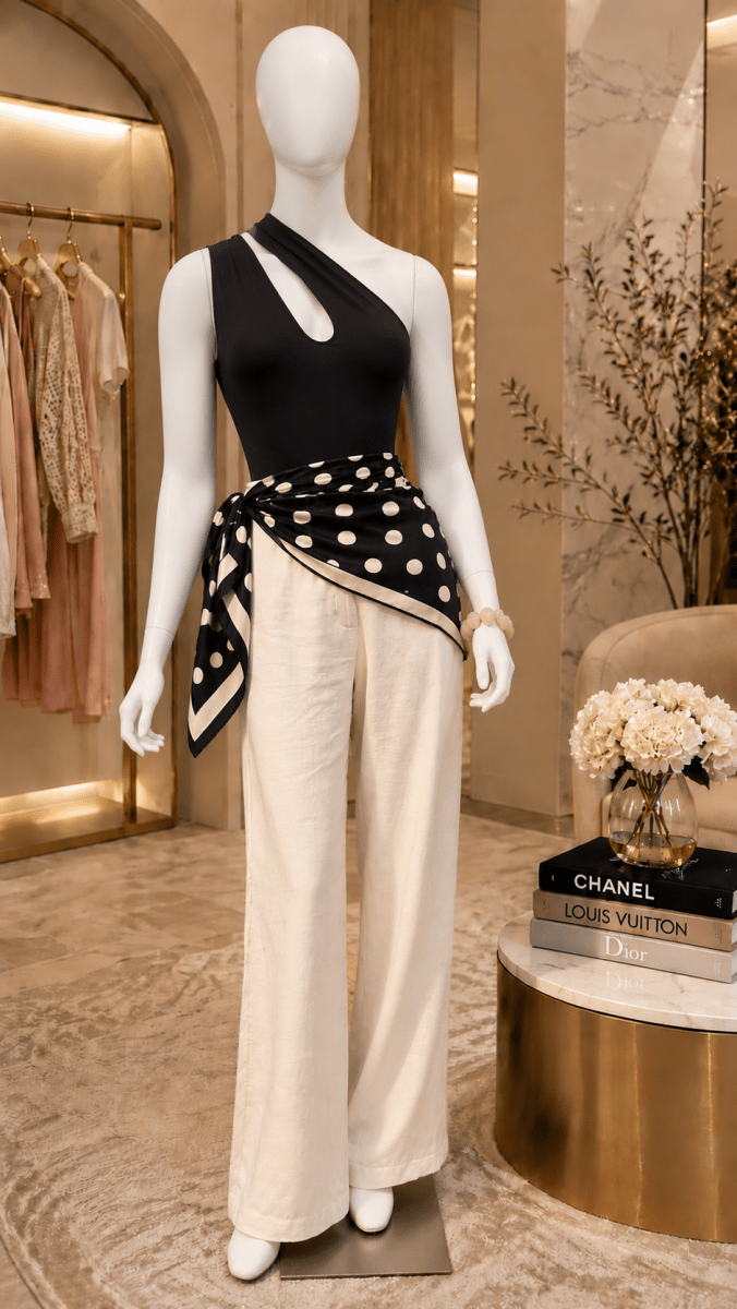 Amalfi Linen Blend Pants - Madmoizelle Closet