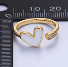 Amour Heart Ring - Madmoizelle Closet