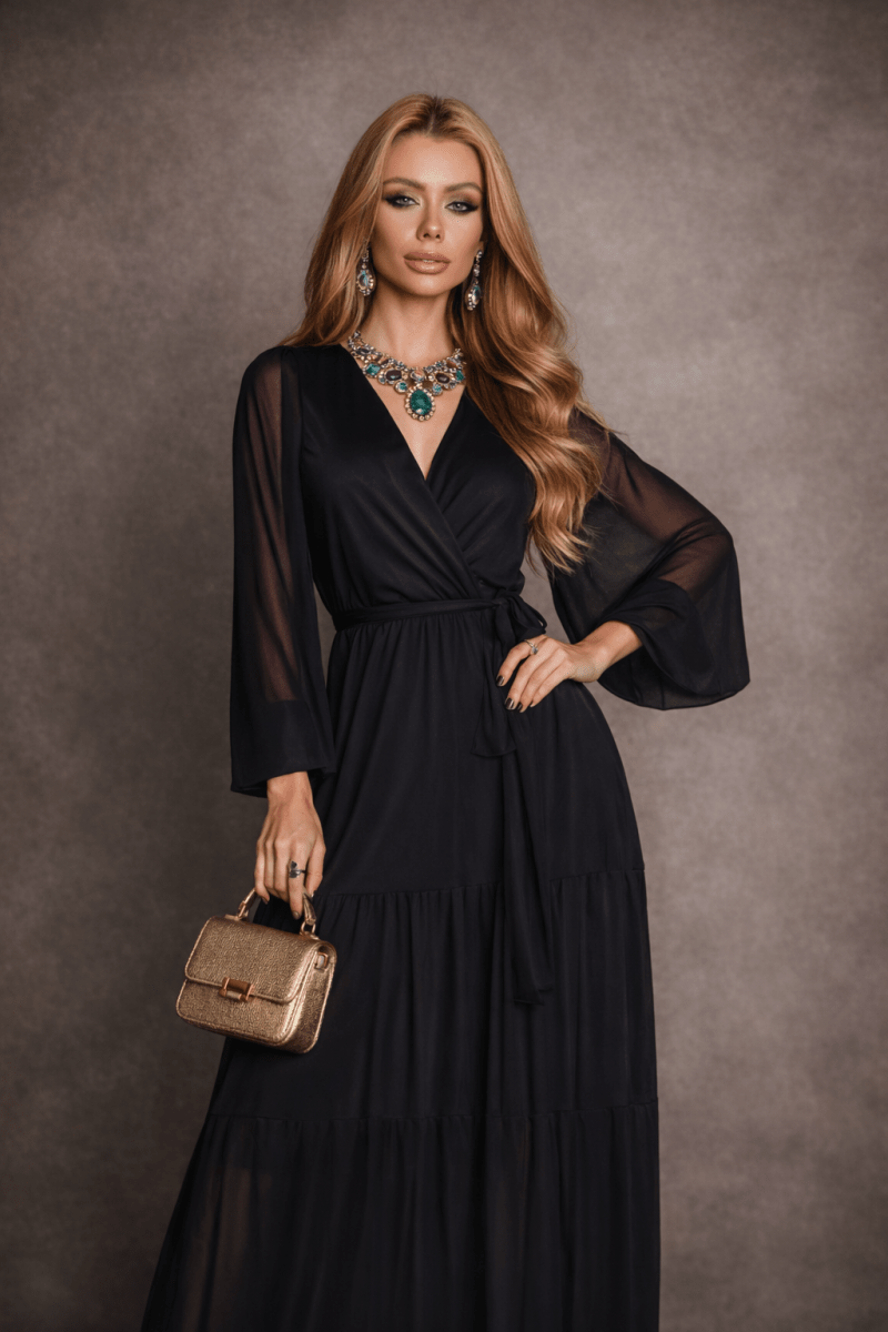 Andressa Black Dress - Madmoizelle Closet