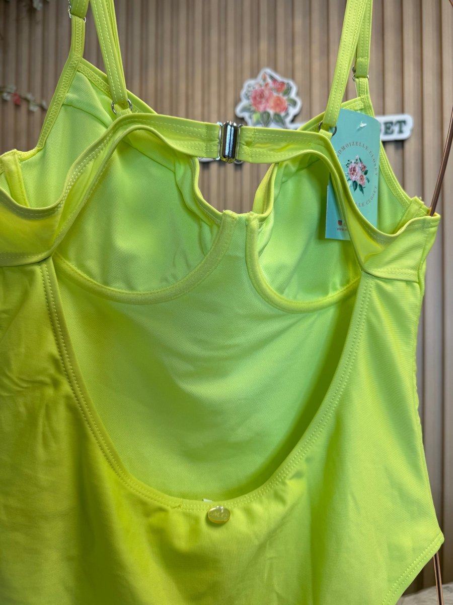 ANGELICA LIME SWIMSUIT - Madmoizelle Closet