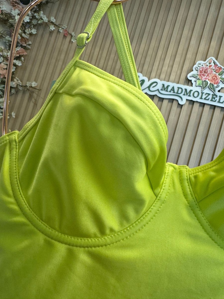 ANGELICA LIME SWIMSUIT - Madmoizelle Closet