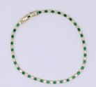 Angelina 18k Filed Bracelet - Madmoizelle Closet