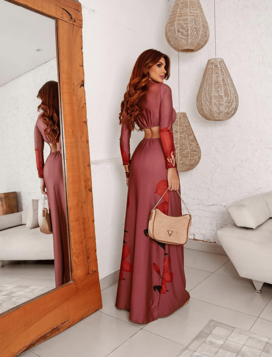 Anna Kelly Floral Maxi Dress - Madmoizelle Closet