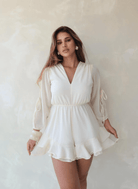 Baby Blue Romper - Madmoizelle Closet