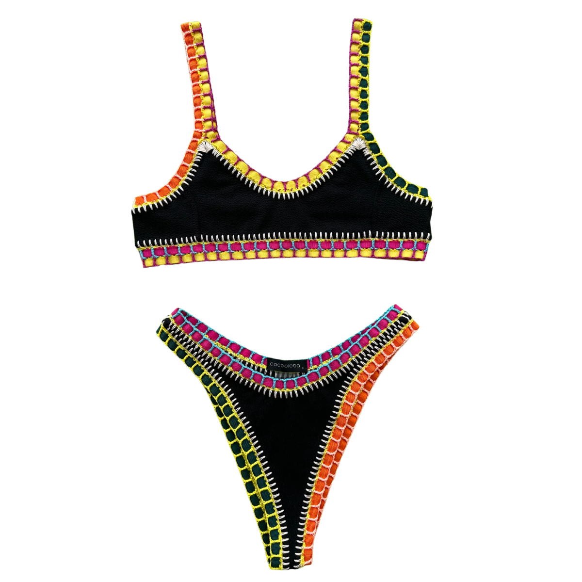BLACK KEI - GROOVY Bikini Set - Madmoizelle Closet