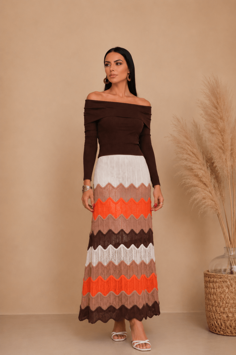 Blossom Crochet Skirt - Madmoizelle Closet