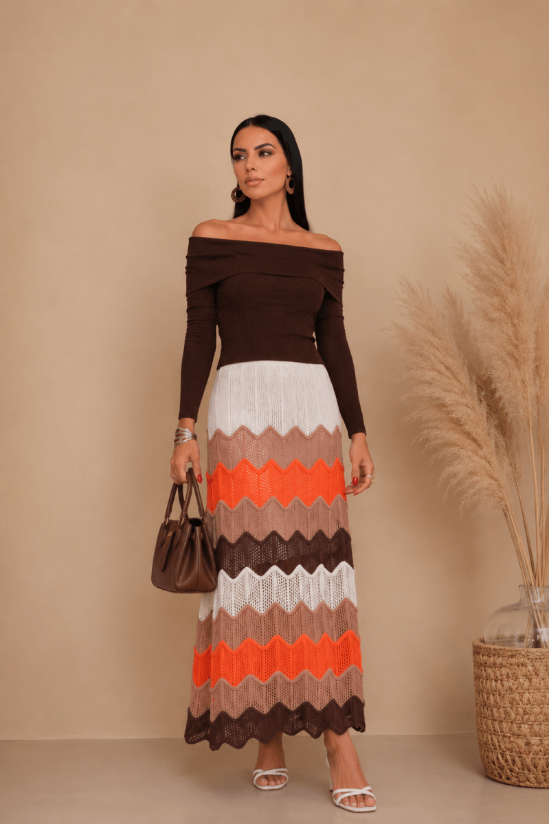 Blossom Crochet Skirt - Madmoizelle Closet