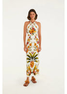 Bosque Chic FARM RIO Midi Dress - Madmoizelle Closet