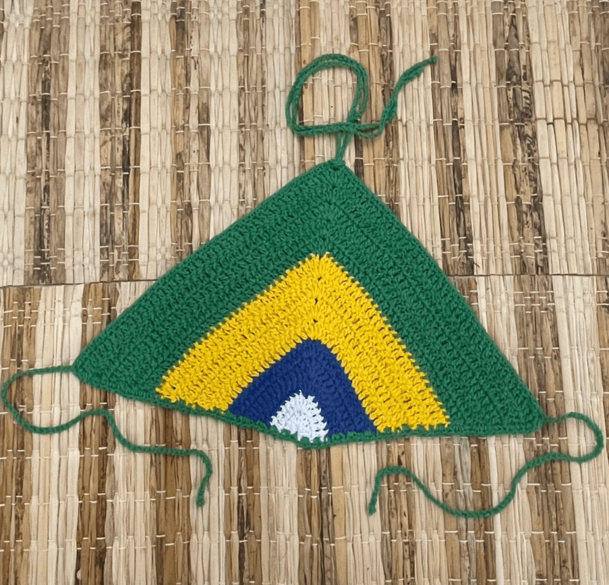 Brazil Crochet Halter Top - Madmoizelle Closet