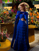 Celeste Royal Blue Gown - Madmoizelle Closet