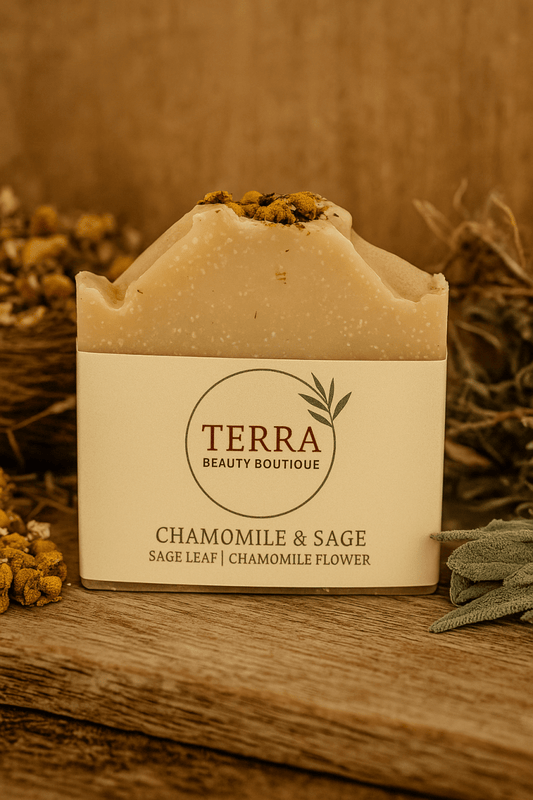 Chamomile & Sage Soap - Madmoizelle Closet