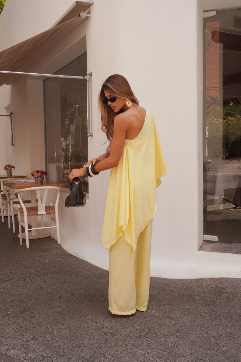 Clarissa Yellow Set - Madmoizelle Closet