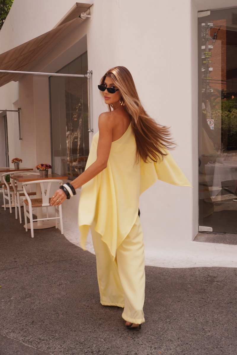 Clarissa Yellow Set - Madmoizelle Closet