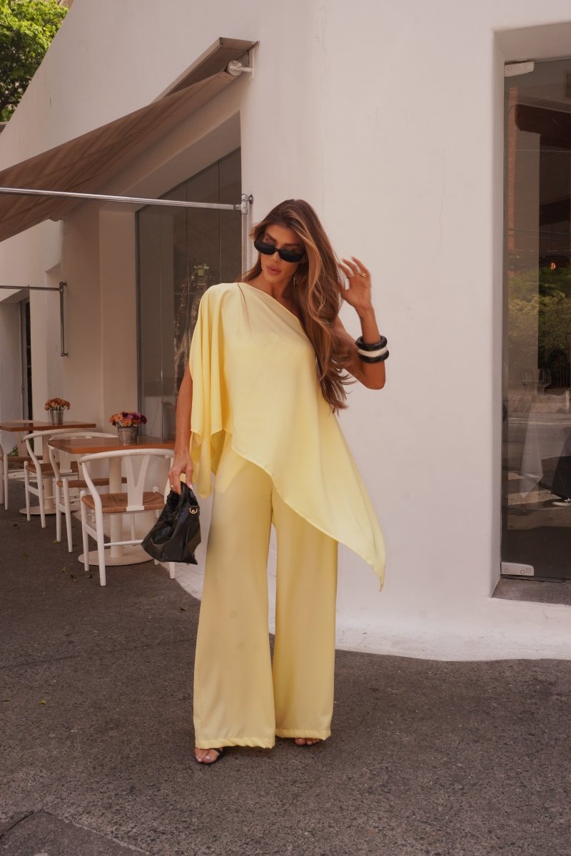 Clarissa Yellow Set - Madmoizelle Closet