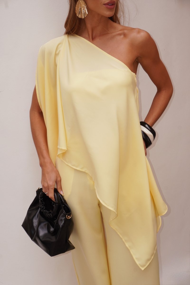 Clarissa Yellow Set - Madmoizelle Closet