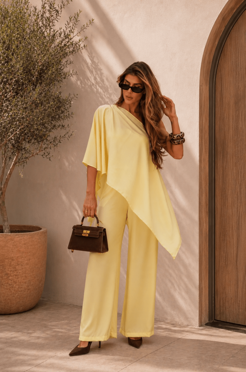 Clarissa Yellow Set - Madmoizelle Closet