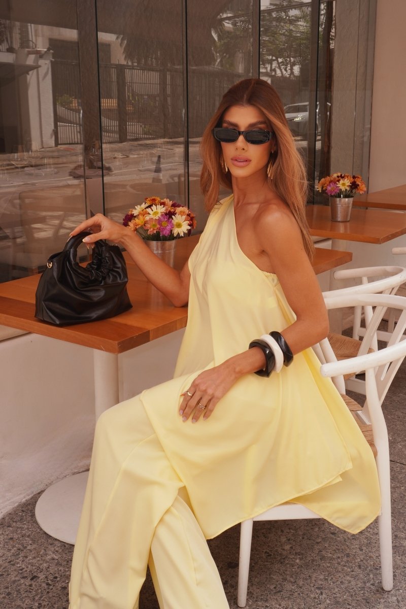 Clarissa Yellow Set - Madmoizelle Closet