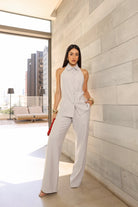 Cleo Light Gray Set - Madmoizelle Closet