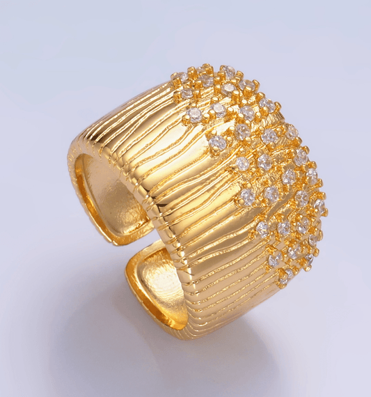 Cristyna 24K Gold Filled Ring - Madmoizelle Closet