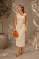 Edi Biege Dress - Madmoizelle Closet