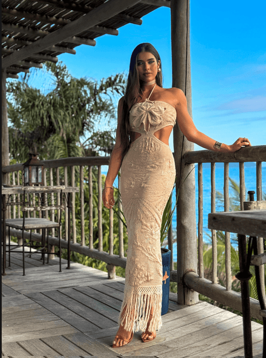 Elisa Luxury Dress - Madmoizelle Closet