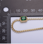 Emerald Grace Choker Necklace - Madmoizelle Closet