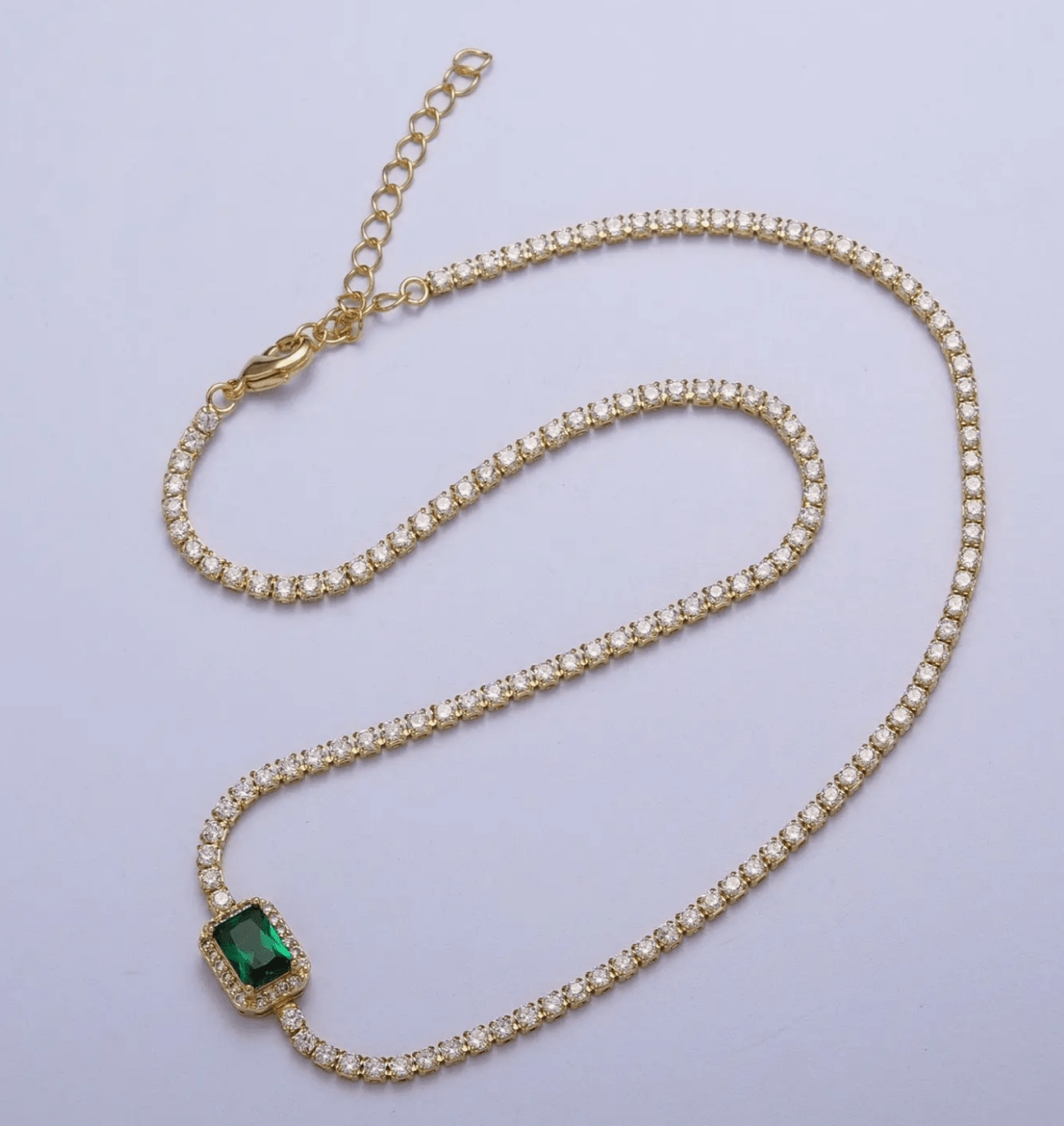 Emerald Grace Choker Necklace - Madmoizelle Closet