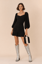 FARM RIO Black Dress - Madmoizelle Closet