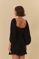 FARM RIO Black Dress - Madmoizelle Closet