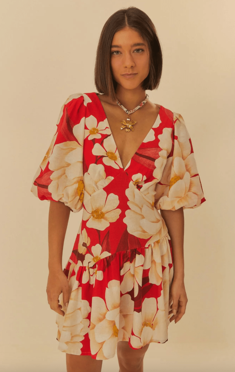 FARM RIO Chita Bella Mini Dress - Madmoizelle Closet