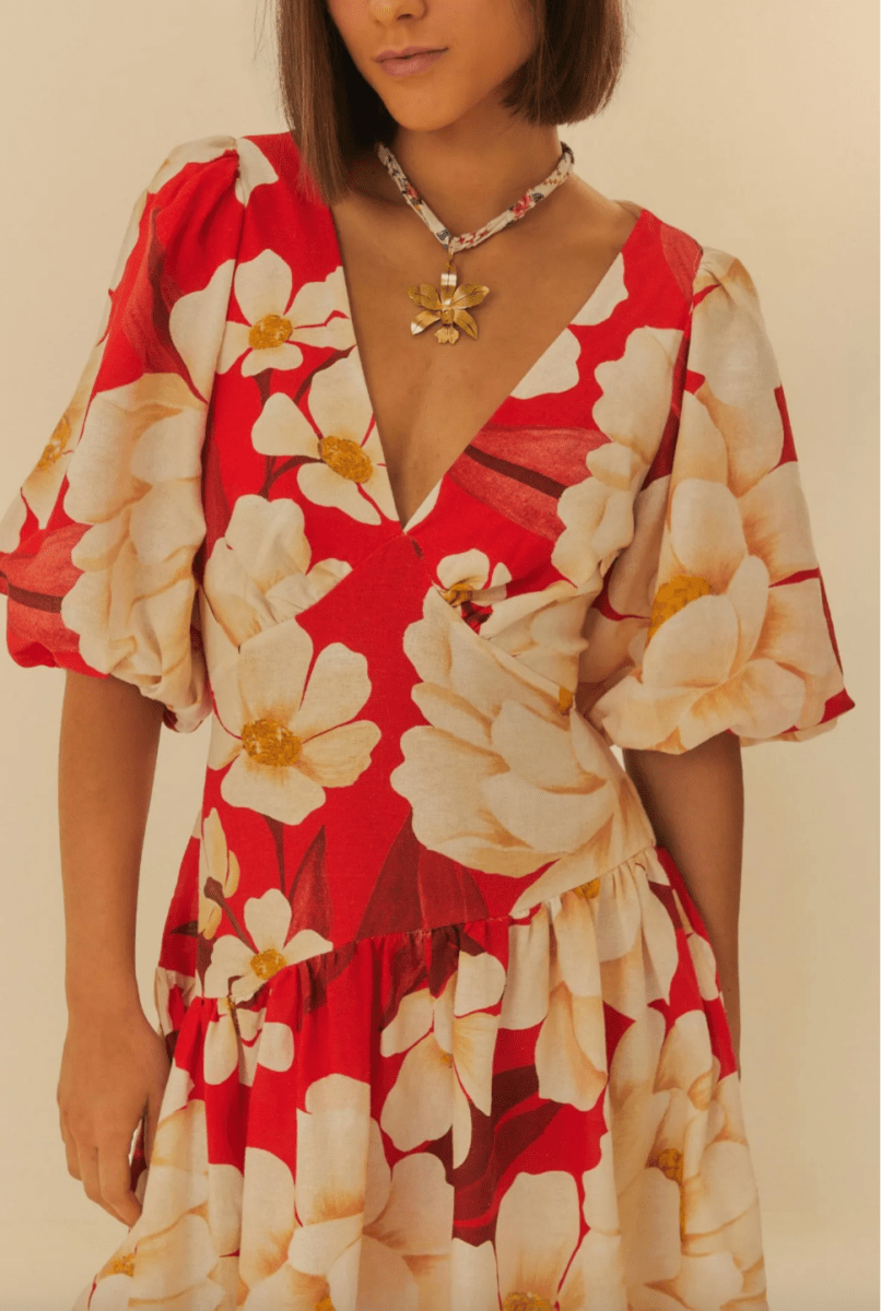 FARM RIO Chita Bella Mini Dress - Madmoizelle Closet