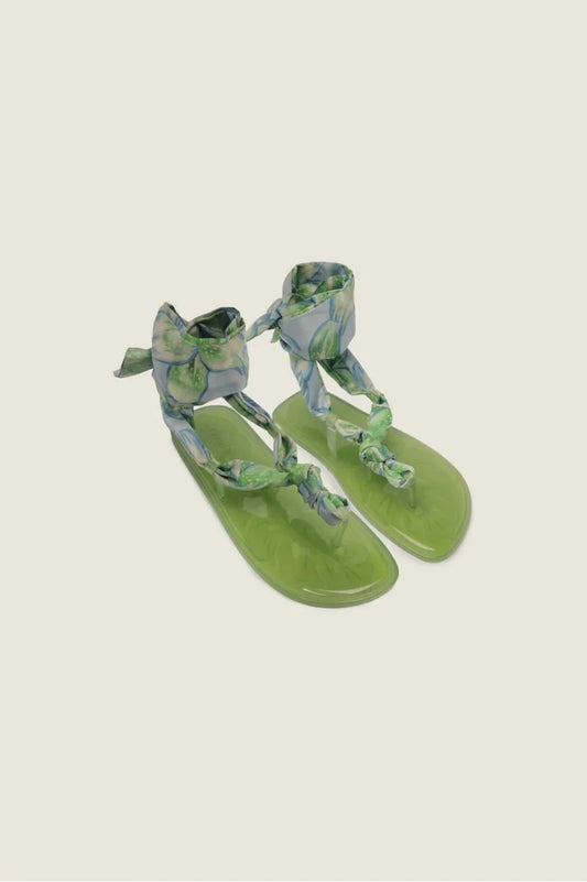 FARM Rio - Jelly Scarf Flat Sandal - Madmoizelle Closet