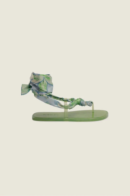 FARM Rio - Jelly Scarf Flat Sandal - Madmoizelle Closet