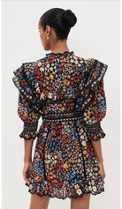 FARM Rio Jujus Garden Ruffled Mini Dress - Madmoizelle Closet