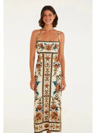 FARM Rio Majestic Garden Midi Dress - Madmoizelle Closet
