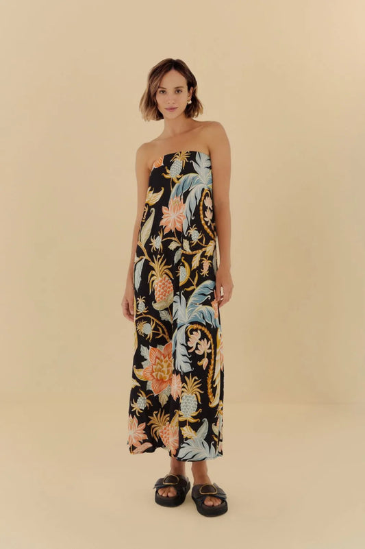 FARM RIO Namalfi Printed Maxi Dress - Madmoizelle Closet