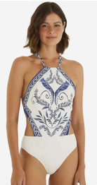 FARM Rio Nina Printed Bodysuit - Madmoizelle Closet
