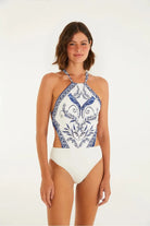 FARM Rio Nina Printed Bodysuit - Madmoizelle Closet