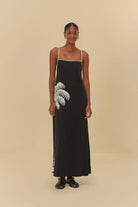 FARM RIO Palm Tree Maxi Dress - Madmoizelle Closet
