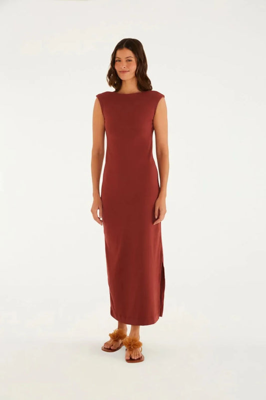 FARM Rio Ribbed Cropped Dress - Madmoizelle Closet