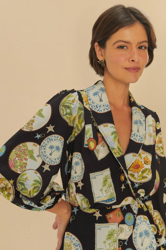 FARM RIO SOUVENIR DRESS - Madmoizelle Closet
