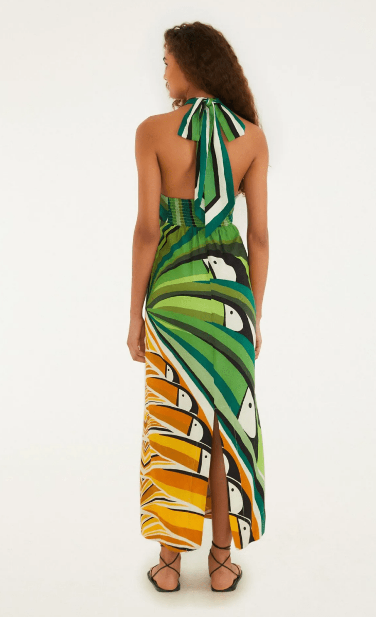 FARM RIO toucan tree print Dress - Madmoizelle Closet