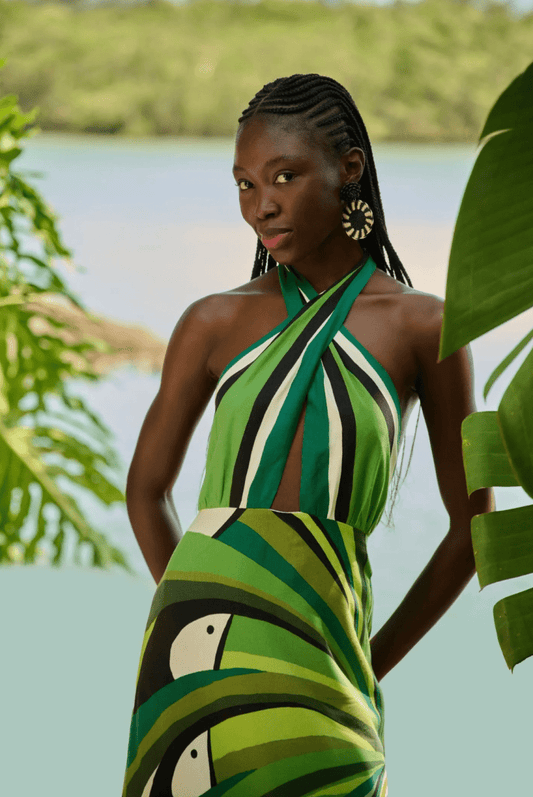 FARM RIO toucan tree print Dress - Madmoizelle Closet