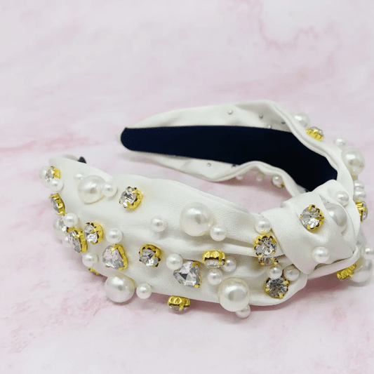 Fashion Pearl Headband - Madmoizelle Closet