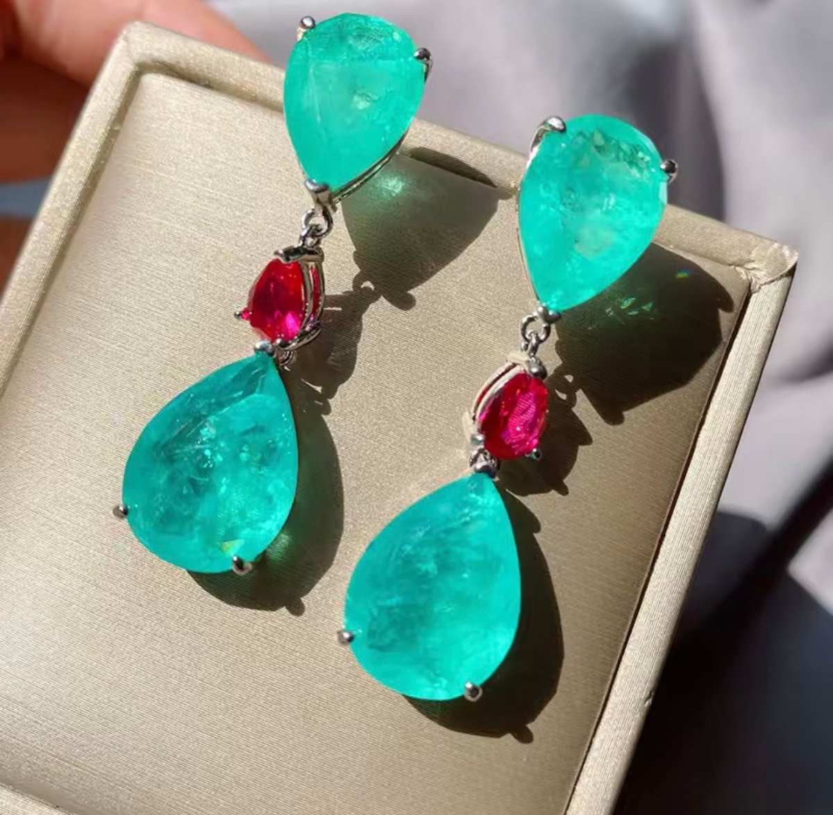 Flavia Beaded Earrings - Madmoizelle Closet