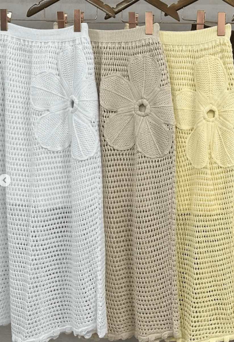 Fleur Crochet Maxi - Madmoizelle Closet