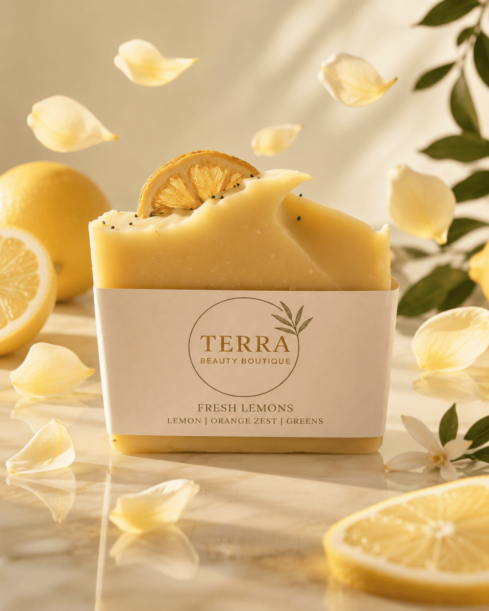 Fresh Lemons Artisan Soap - Madmoizelle Closet